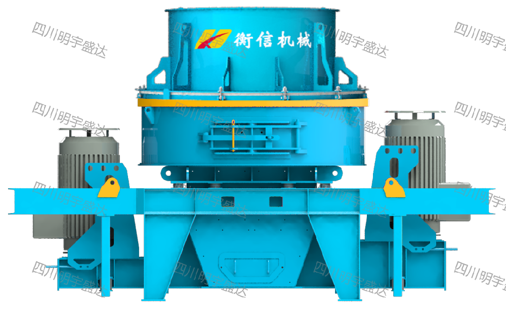 【設(shè)備展示】MYPL系列立軸式?jīng)_擊破+2HXLS雙螺旋洗砂機(jī)